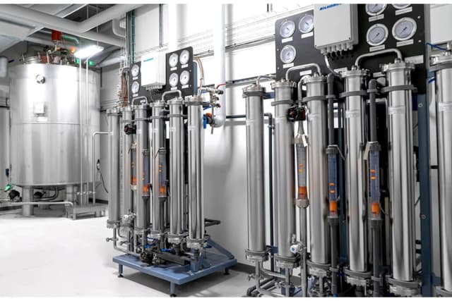 Reverse Osmosis (RO) double pass station